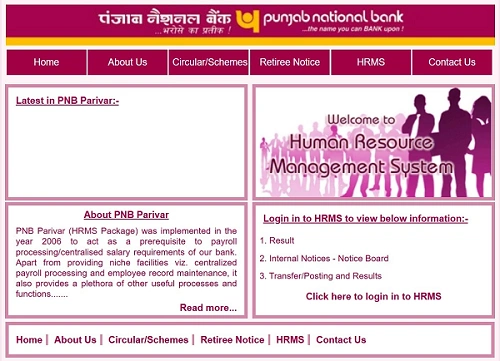 HRMS PNB