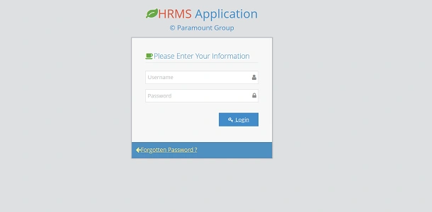 HRMS Paramount Health Services