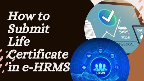 How to Submit Life Certificate in e-HRMS
