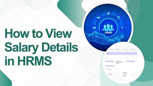 Salary Details in HRMS