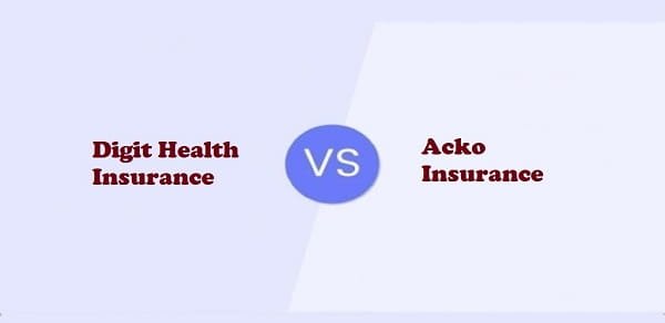 Acko vs Digit Health Insurance